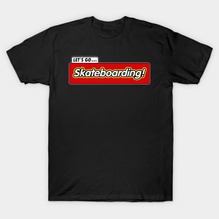 Lego - Skateboard Sticker Spoof T-Shirt